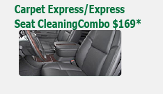 Carpet Express and Seat Cleaning Combo