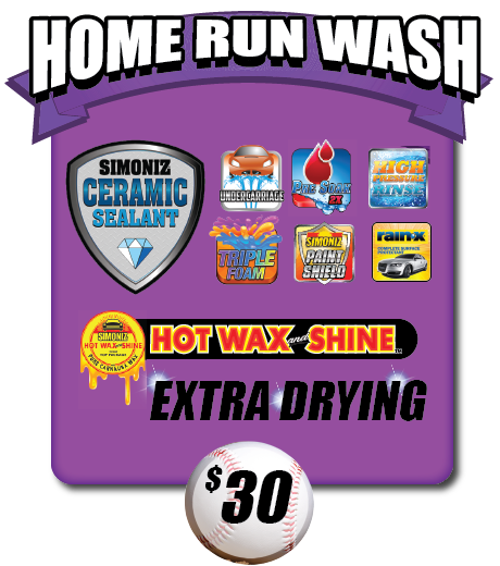 Triple Play Home Run Express Car Wash